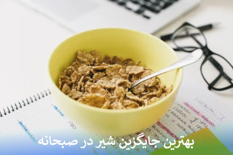 جایگزین شیر در صبحانه
